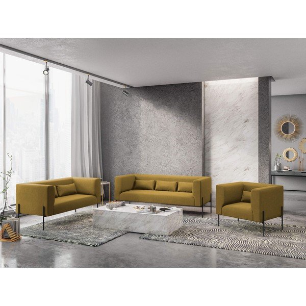Rumena zofa Milo Casa Nina, 142 cm-image-1