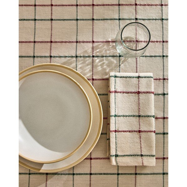 Ročno izdelan namizni prt iz žakarja 150x250 cm Aldelie – Kave Home-image-2