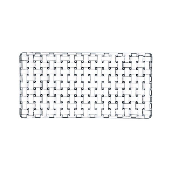 Komplet 2 servirnih skled in servirnega pladnja iz kristalnega stekla Nachtmann Bossa Nova-image-2