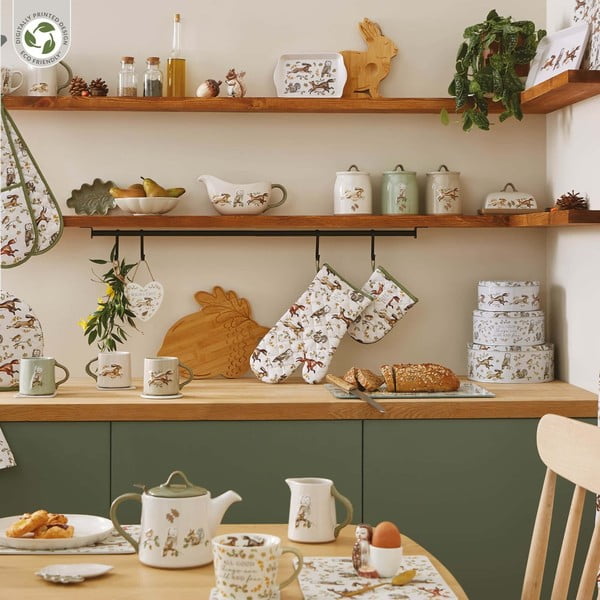 Bombažna sedežna blazina 36x34 cm Forest Fable – Cooksmart ®-image-4