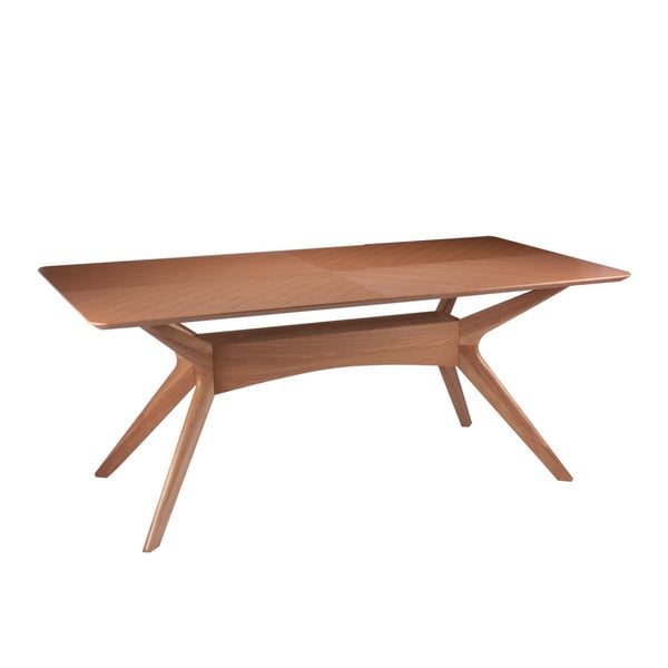 Jedilna miza iz hrastovega lesa Helga, 180 x 95 cm
