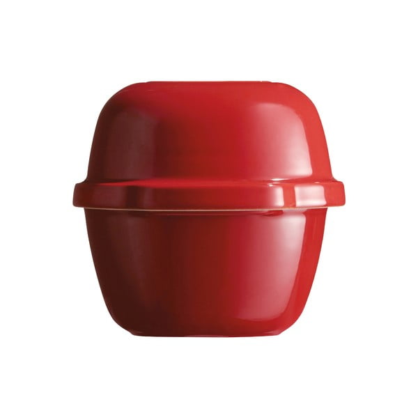 Rdeč keramičen model za kruh Emile Henry, 39 x 16,5 cm-image-2