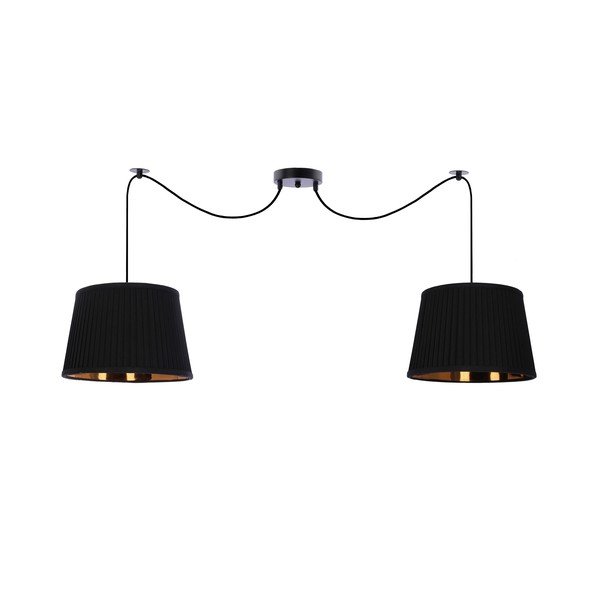Črna viseča svetilka 100x20 cm Gillo - Candellux Lighting-image-1