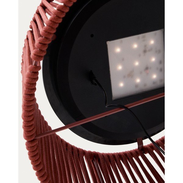 LED namizna/prenosljiva zunanja svetilka s solarnim panelom ø 33 cm Aldet – Kave Home-image-3