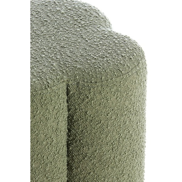 Zelen tabure iz tkanine bouclé Nalani – Light & Living-image-4