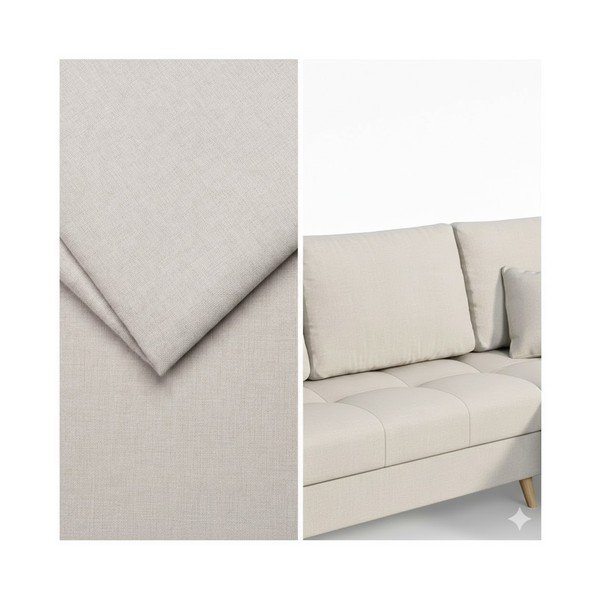 Kremno bela kotna sedežna garnitura (z desnim kotom) Ariella – Ropez-image-4