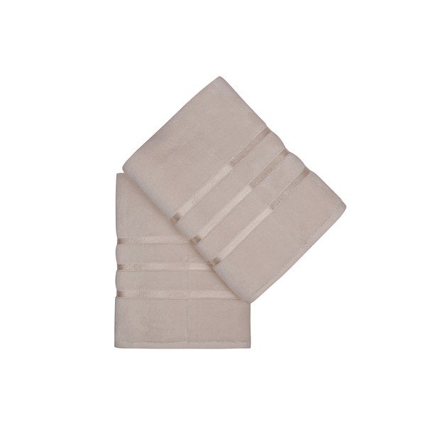 Svetlo rumene frotirne bombažne brisače v kompletu 2 ks 70x140 cm Dolce – Foutastic-image-2