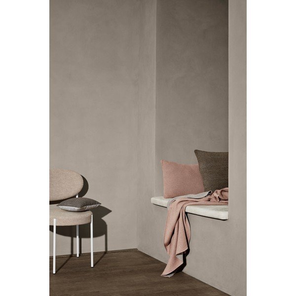 Roza bombažna odeja Blomus, 130 x 170 cm-image-1