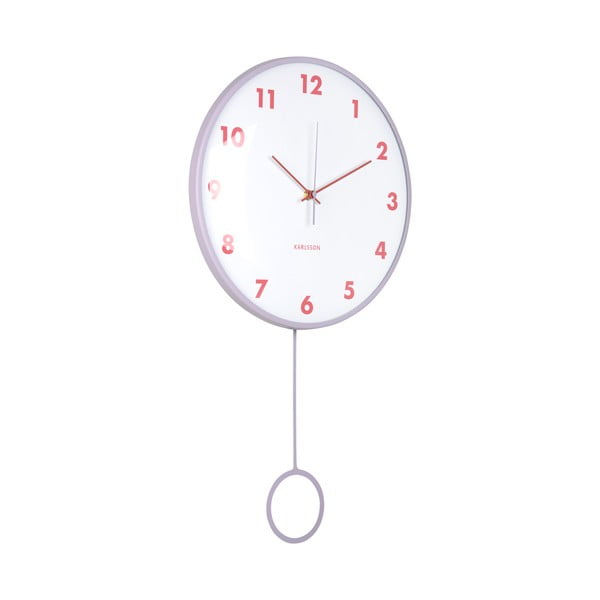 Nihajna stenska ura Cheeky Dome – Karlsson-image-4