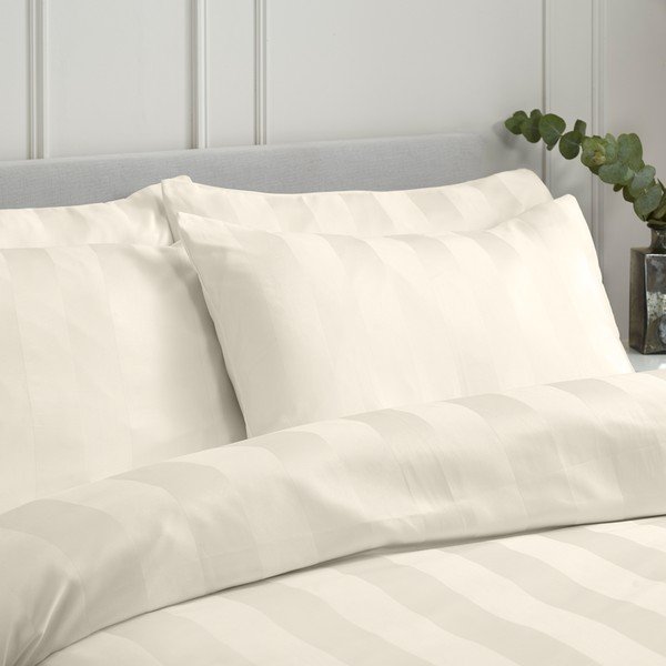 Satenaste prevleke za vzglavnik v kompletu 4 ks 75x50 cm So Soft Satin Stripe – Catherine Lansfield-image-1