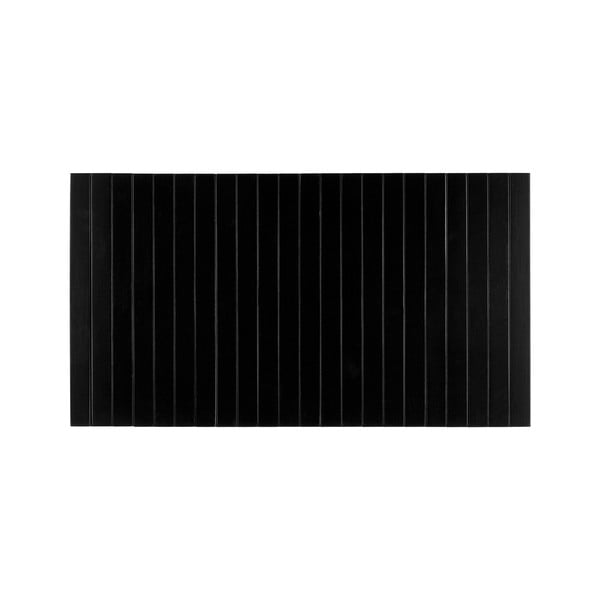 Črn prilagodljiv lesen naslon za roke za kavč WOOOD Tray