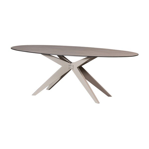 Aluminijasta vrtna miza 100x220 cm Elk – Exotan-image-2