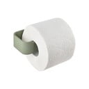 Svetlo zeleno kovinsko stensko držalo za toaletni papir Ume – Zone