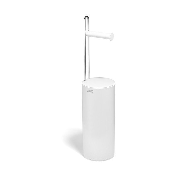 Belo plastično stojalo za WC papir EasyStore – Joseph Joseph