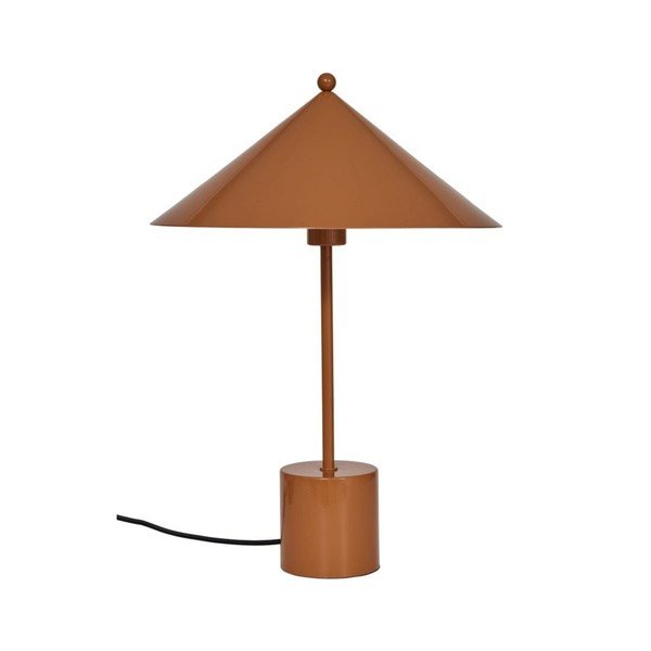 Rjava kovinska namizna svetilka (višina 50 cm) Kasa – OYOY Living Design
