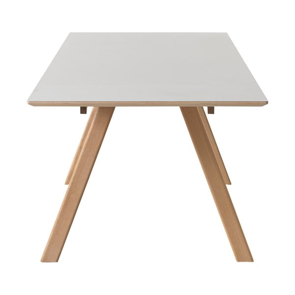 Siva jedilna miza Unique Furniture Bilbao, 180 x 90 cm-image-2