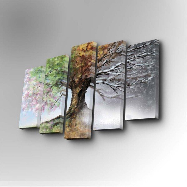 Večdelna slika Four Seasons, 82 x 50 cm-image-2