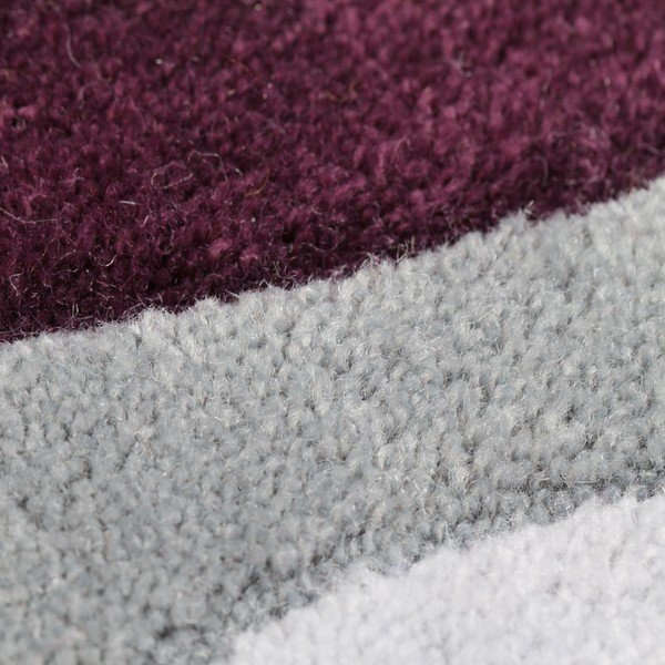Siva in vijolična preproga Flair Rugs Splinter Purple, 120 x 170 cm-image-2