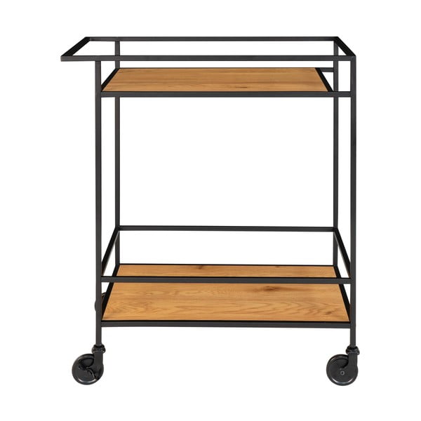 Barski voziček s ploščami v hrastovem dekorju Hiša Nordic Vita-image-3