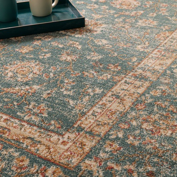 Modrozelena preproga 240x340 cm Raja – Asiatic Carpets-image-4