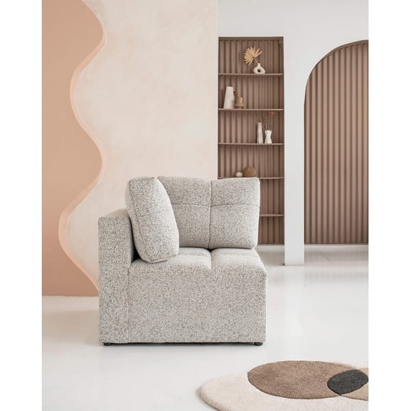 Bež modul za sedežno garnituro Lulu – Miuform-image-1