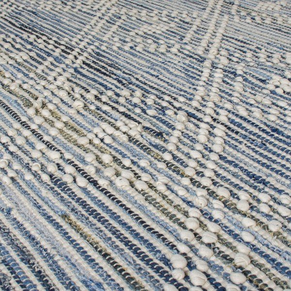 Modra bombažna preproga Flair Rugs Lissie, 120 x 170 cm-image-2