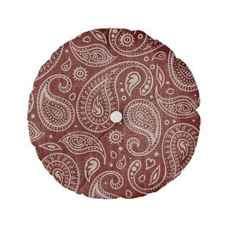Okrasna blazina Really Nice Things Cojin Redondo Paisley, ⌀ 45 cm