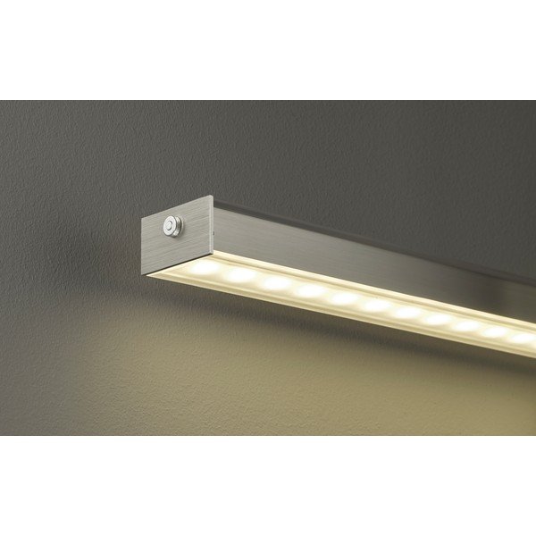 Kovinska LED zatemnitvena viseča svetilka v srebrni barvi Vitan – Fischer & Honsel-image-2