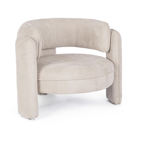 Bež fotelj Aisha – Bizzotto