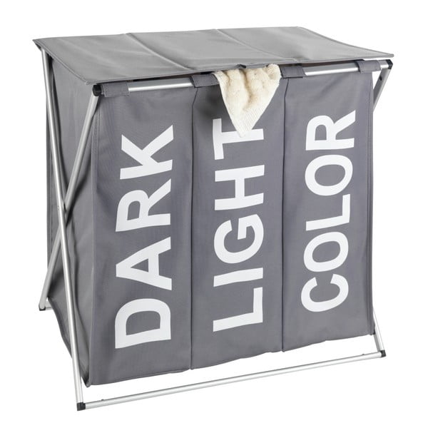 Koš za perilo s tremi predali Wenko Trio, 118 l-image-1