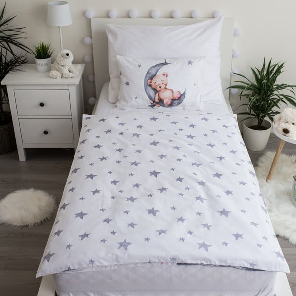Bombažna otroška posteljnina za otroško posteljico 100x135 cm Teddy Bear – Jerry Fabrics-image-2