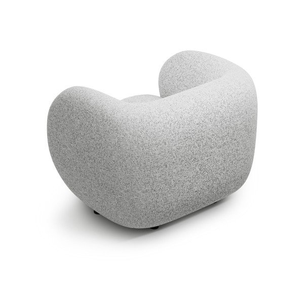 Svetlo siv fotelj Kate – Micadoni -image-2