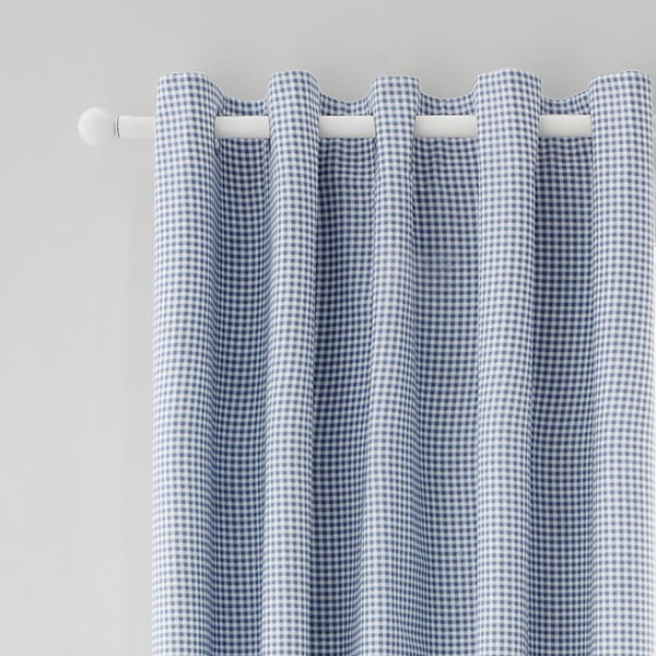 Bele/modre zavese v kompletu 2 ks 168x229 cm Lucie Floral Frill – Catherine Lansfield-image-1