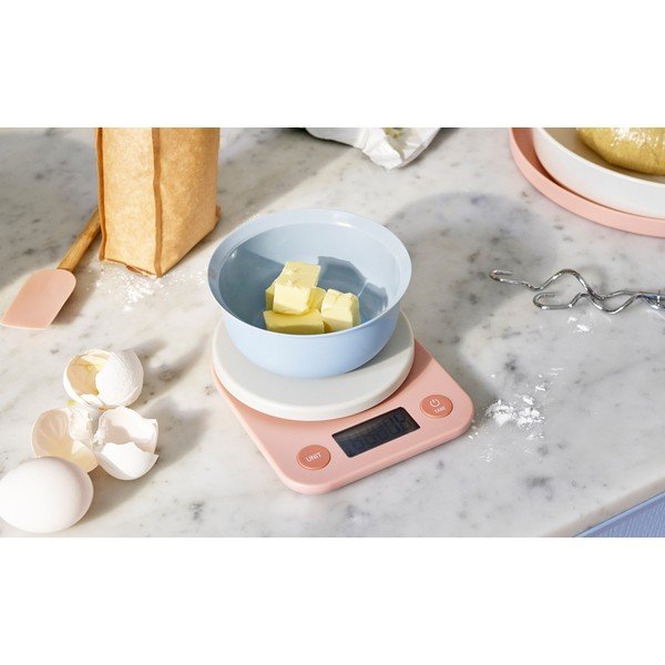 Črna plastična digitalna kuhinjska tehtnica Foodie – RIG-TIG-image-2