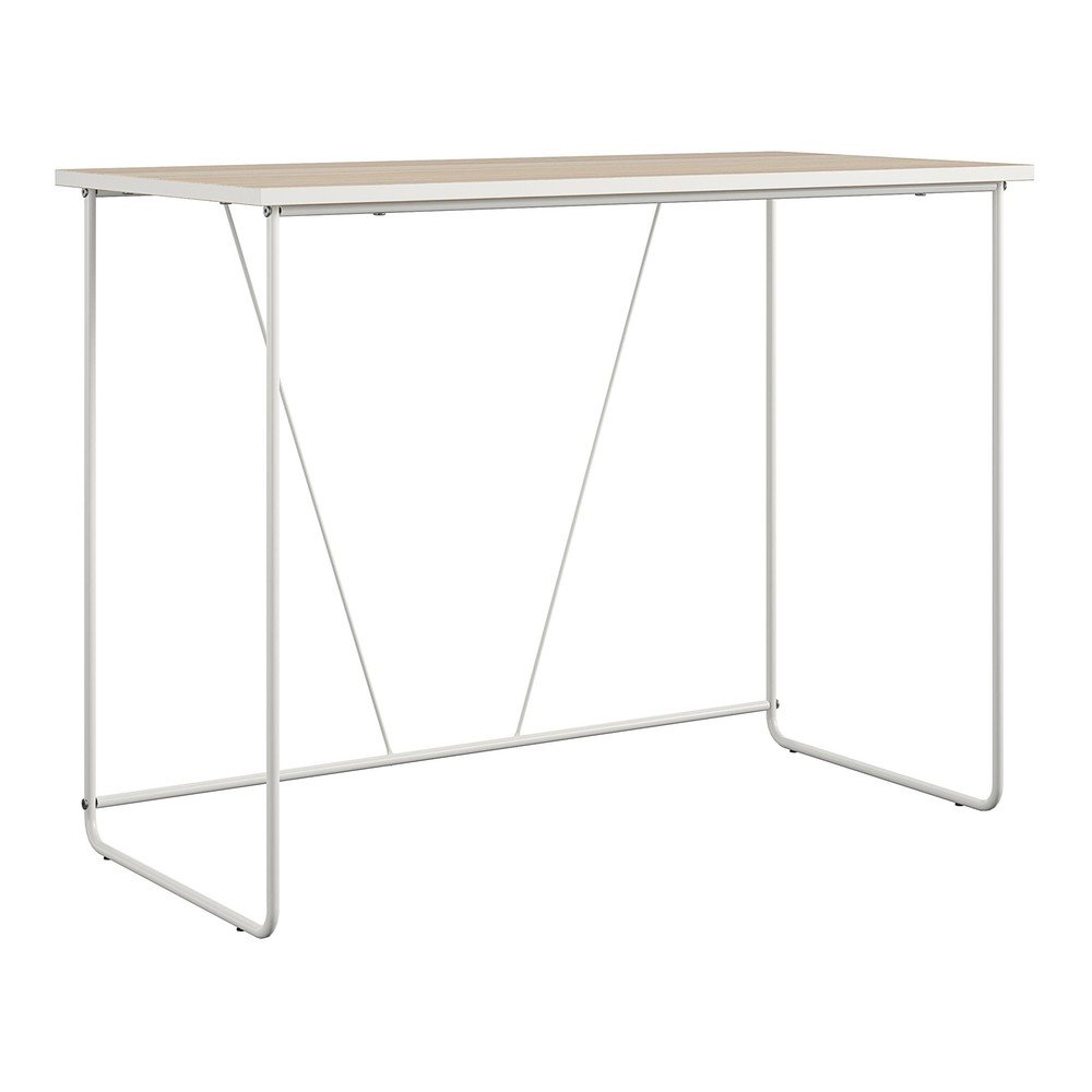 Pisalna miza z mizno ploščo v jesenovem dekorju 49x99 cm Dante