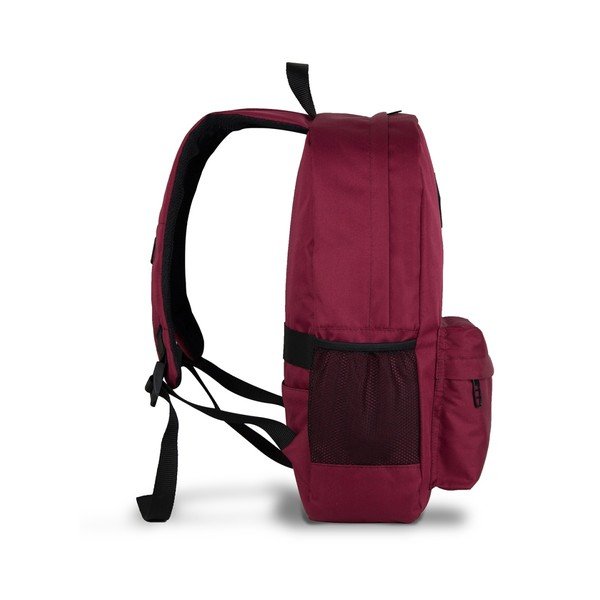Temno vinsko rdeč nahrbtnik z USB priključkom My Valice SPECTA Smart Bag-image-3