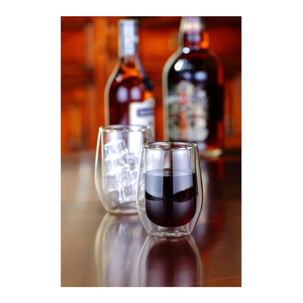 Komplet 2 dvojnih kozarcev Amo, 200 ml-image-2
