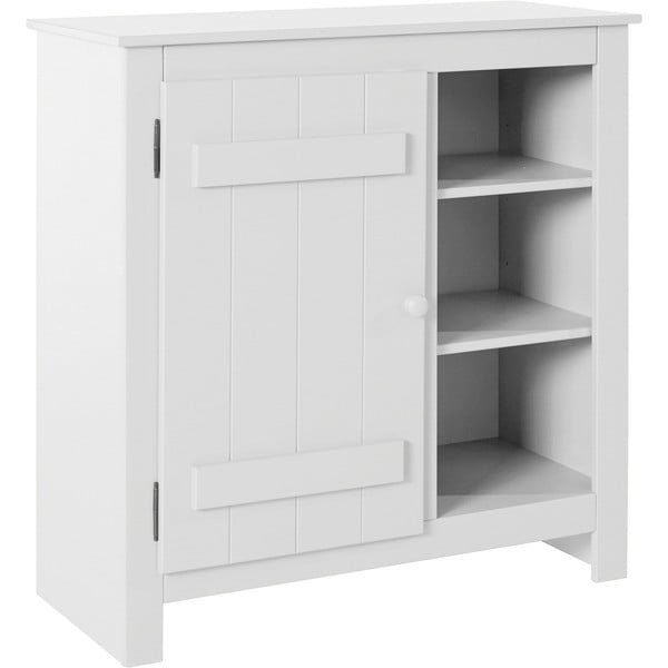 Bela omarica iz masivnega bora 90x90 cm Bertram – Støraa-image-2