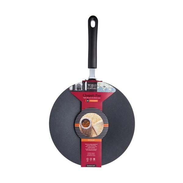 Ponev z neprebojnim prijemom za čapati Kitchen Craft Indian, 30 cm-image-1