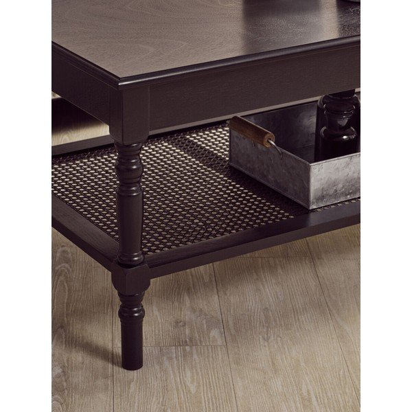 Črna klubska mizica 60x120 cm Heritage – Premier Housewares-image-3