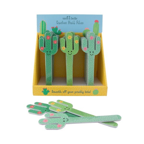 Komplet 3 pilic za nohte Sass & Belle Cactus-image-1