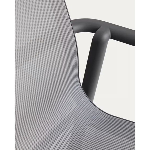 Siv vrtni stol Canea – Kave Home-image-4