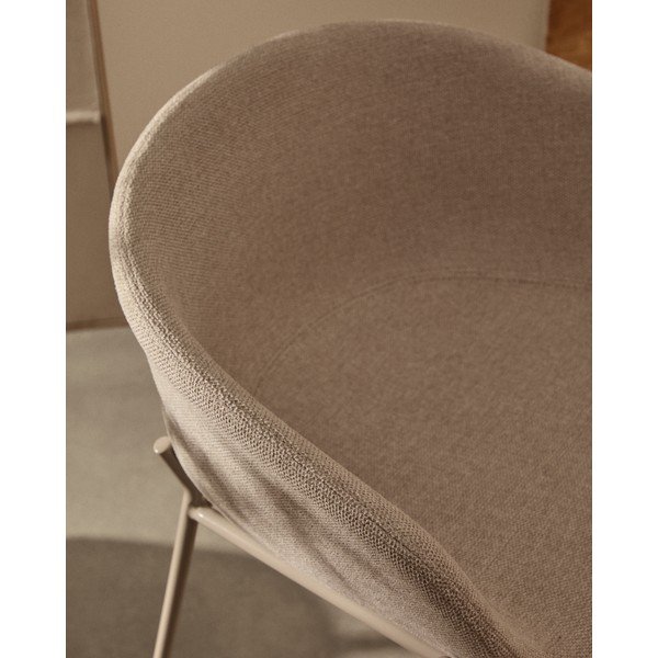 Bež barski stol (višina sedeža 65 cm) Yvette – Kave Home-image-2