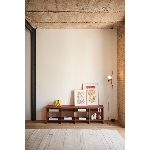 Opečnato oranžna TV omarica 180x50x40 cm Inari – Teulat-image-1