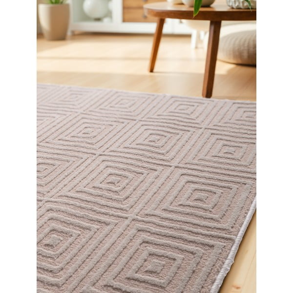 Bež tekač 80x240 cm Perles Tourmaline – Elle Decoration-image-3