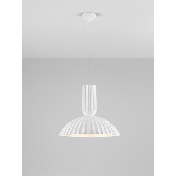 Bela lončena viseča svetilka ø 50 cm Ammos – Nova Luce-image-4
