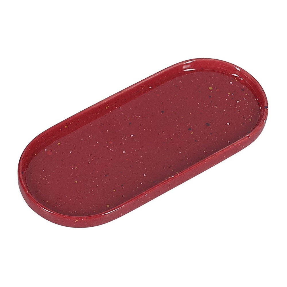 Porcelanast pladenj Fika