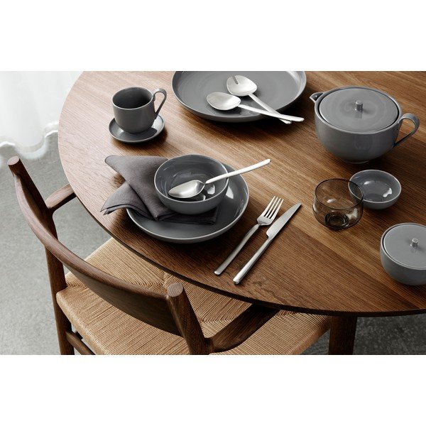 Črn lanen prtiček Blomus, 42 x 42 cm-image-1