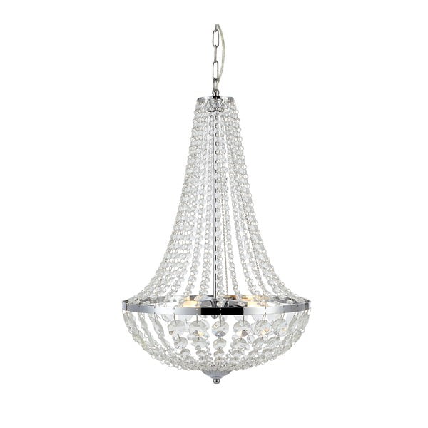 Viseča svetilka v srebrni barvi ø 40 cm Gränsö – Markslöjd