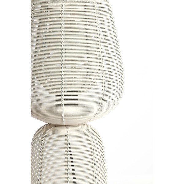Kremno bela namizna svetilka (višina 42 cm) Aboso – Light & Living-image-2